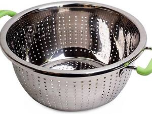 Дуршлаг Wiltze диаметр 26см с силиконовыми ручками Kamille DP38370