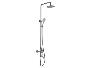 Душова колона зі змішувачем MIXXUS SUS-009-J GRAPHITE з нержавіючої сталі SUS304 (MI5910)