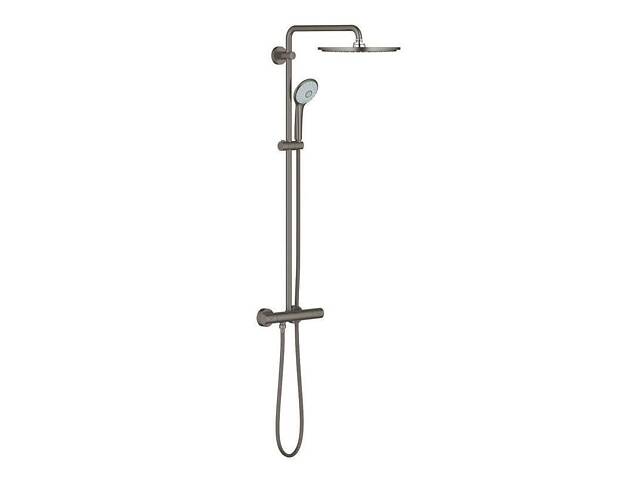 Душова система Grohe Euphoria XXL System 310 з термостатом, графіт матовий (26075AL0) - Фото 1