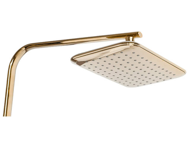 Душовий гарнітур REA TOM GOLD золотий із термостатом * - Фото 5