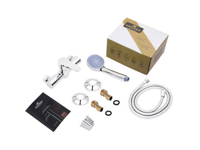 Душовий гарнітур Kroner Elbe-C050 (CV017354) - Фото 6