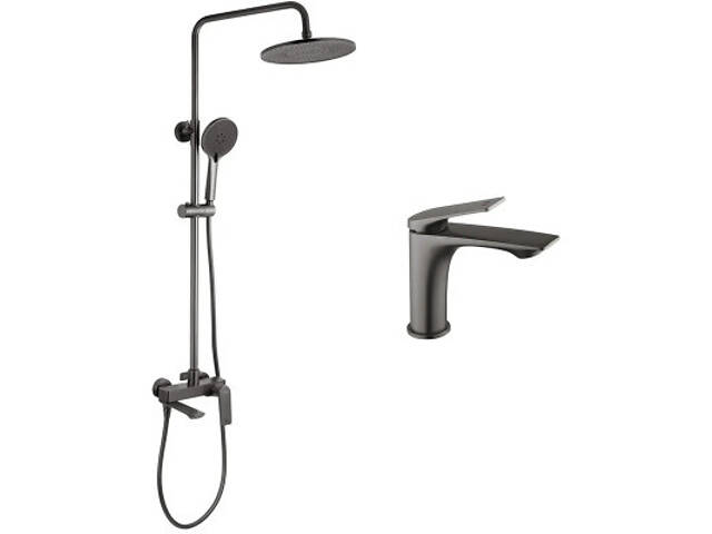 Душевой гарнитур Kroner Graz-GRP063 + змішувач Graz-GRP010 (CVS30162) - Фото 1