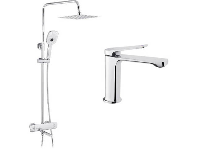 Душевой гарнитур Kroner Makon-C063 + змішувач Makon-C010 (CVS30225) - Фото 1