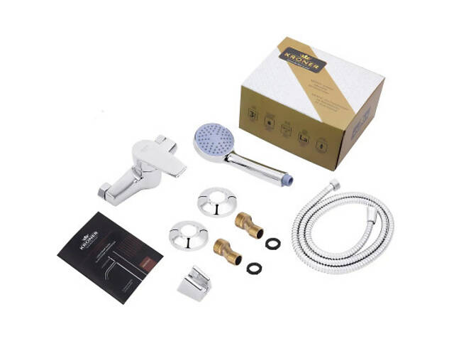 Душовий гарнітур Kroner Oker-C050 (CV019459) - Фото 6