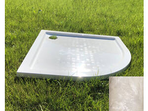 Душовий піддон «Жасмін» 900/R500 Арктик Т333 глянець