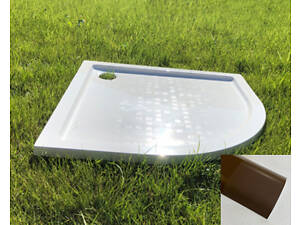 Душовий піддон «Жасмін» 900/R500 Кава А700М МАТ