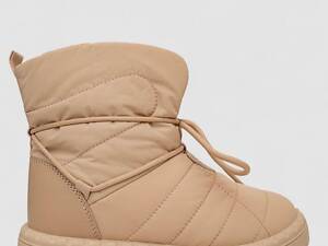 Дутики жіночі зимові на хутрі — уцінка, колір бежевий, 248RFM100-5-U