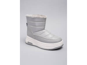 Дутыши женские 342520 р.39 (24,5) Fashion Серый
