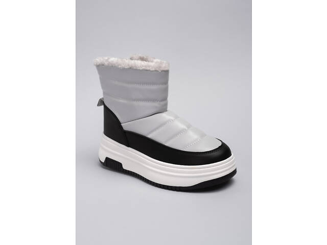 Дутыши женские 342533 р.36 (23) Fashion Серый - Фото 1 Дутыши женские 342533 р.36 (23) Fashion Серый - Фото 1