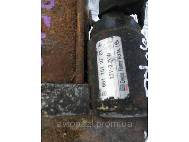 DV3006 6611513701 стартер Ssang Yong Rexton 01- - Фото 3
