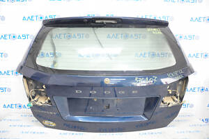 Дверь багажника голая со стеклом Dodge Journey 11- синий PPS, трещина