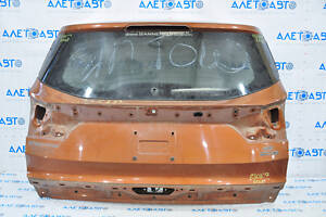 Дверь багажника голая со стеклом Ford Escape MK3 17-19 рест, коричневый C7, тычка