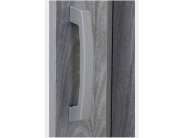 Двері гармошка глуха посилена, дуб сірий 850*2030*12 мм Еліт. Двері міжкімнатні складні. - Фото 4