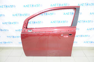 Дверь голая передняя левая Chevrolet Volt 11-15 красная WA505Q, вмятина