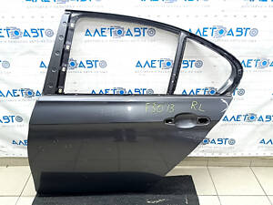 Дверь голая задняя левая BMW 3 F30 12-18 графит B39, крашена 0.3, тычки