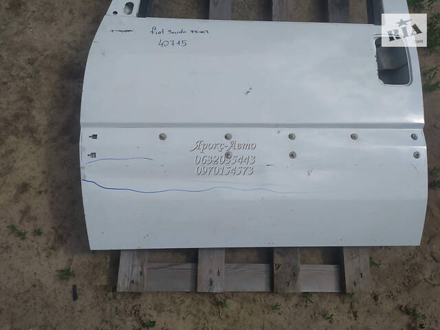 Дверь передняя левая Fiat Scudo 1995-2007 000040715 - Фото 4