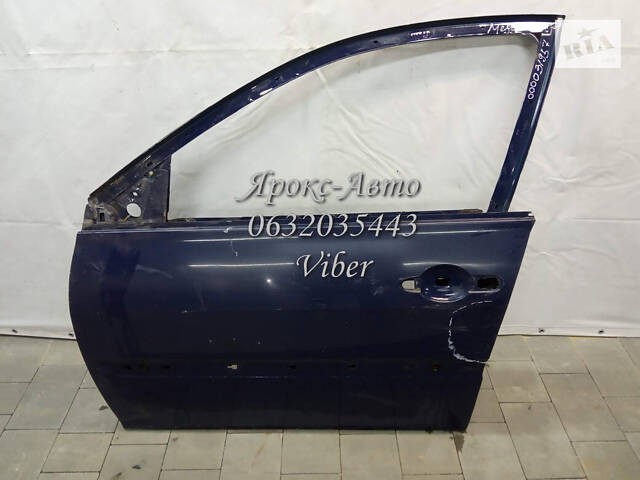 Дверь передняя левая renault megane 2 (03-09) есть повреждения, низ целый 000031957 - Фото NaN