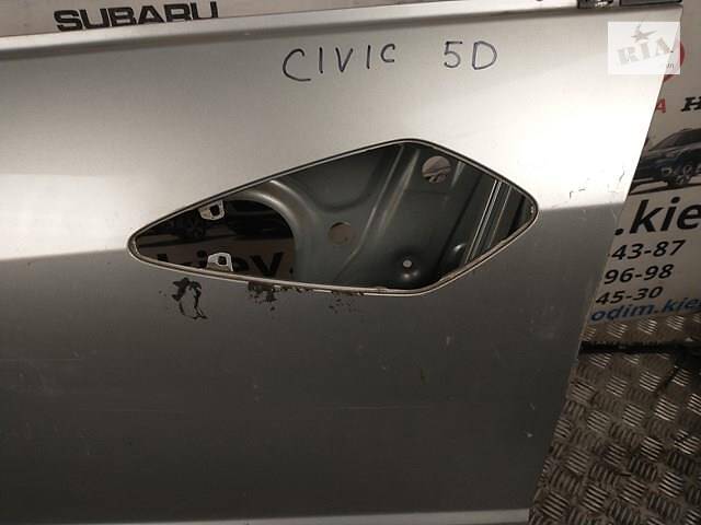 Дверь передняя левая серая Honda Civic 5D 67050SMGE00ZZ - Фото 9