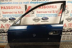 Дверь передняя левая синяя Toyota Avensis T22 6700205030