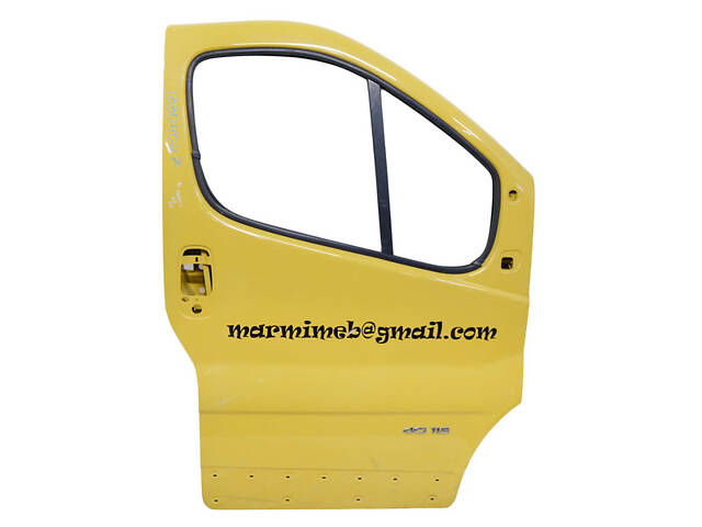 Дверь передняя правая 7751478601 RENAULT Trafic 00-14; NISSAN Primastar 02-14; OPEL Vivaro 01-14