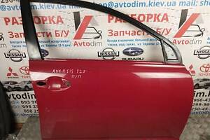 Дверь передняя правая красная Toyota Avensis T25 6700105050