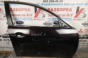 Двері передні праві темно-фіолетові Mazda 6 08-12 універал GS1D58010