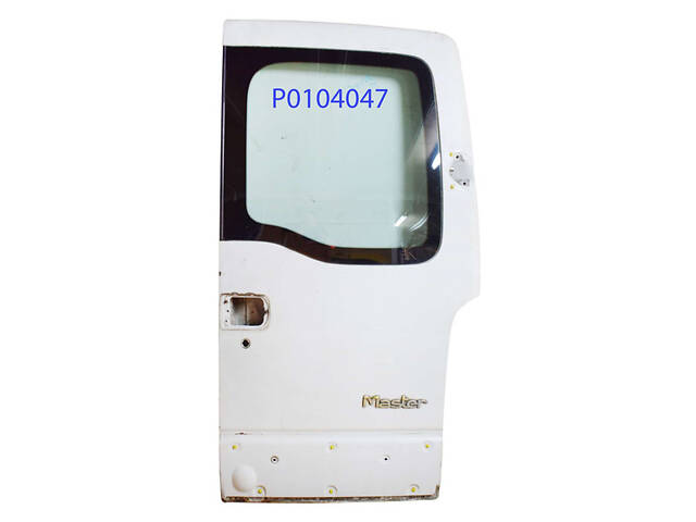 Дверь распашная правая стекло низкая 7751477916 RENAULT Master II 97-10; OPEL Movano A 98-10