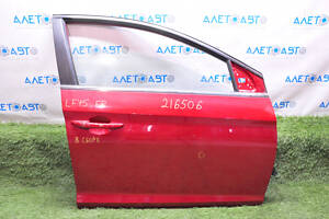 Дверь в сборе передняя правая Hyundai Sonata 15-19 красный PR, тычки