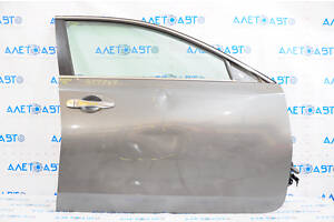 Дверь в сборе передняя правая Nissan Altima 13-18 графит KAD, keyless, вмятины