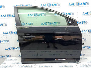 Дверь в сборе передняя правая Hyundai Sonata 15-19 черный S3, вмятина