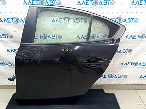 Дверь в сборе задняя левая Mazda 3 19- 4d, черный 41W, тычка