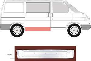 Дверь VW TRANSPORTER T4 (70A, 70H, 7DA, 7DH) 1990-2004 г.