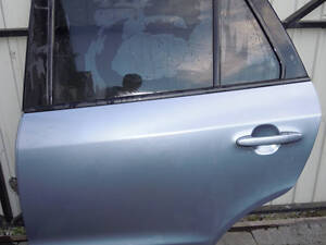 Двері задня ліва Hyundai Santa Fe II 2006-2009г.в. бірюза Дорістайл