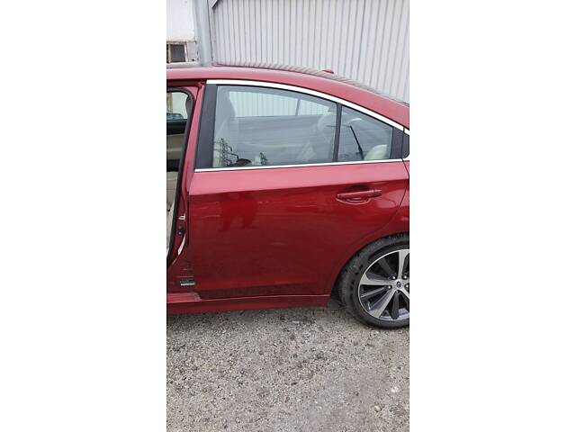 Дверь задняя левая в сборе Subaru Legacy BN/B15 цвет H2Q VENETIAN RED PEARL 15-19 - Фото 3
