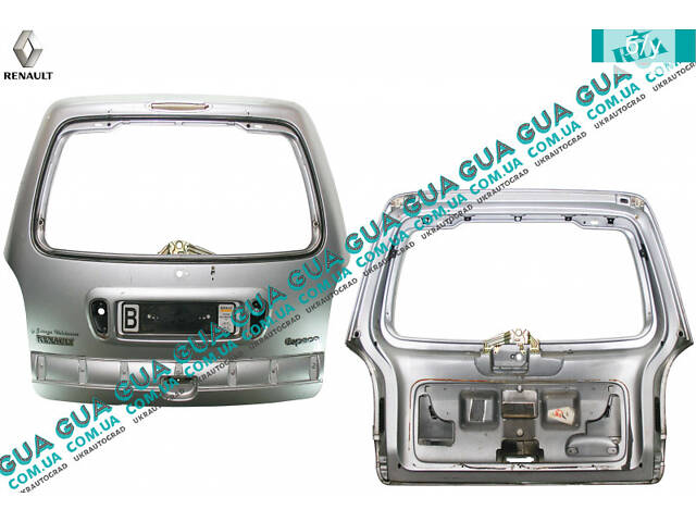 Дверь задняя ляда под стекло ( крышка багажника ) 6025370574 Renault/РЕНО ESPACE III/ЭСПЭЙС 3