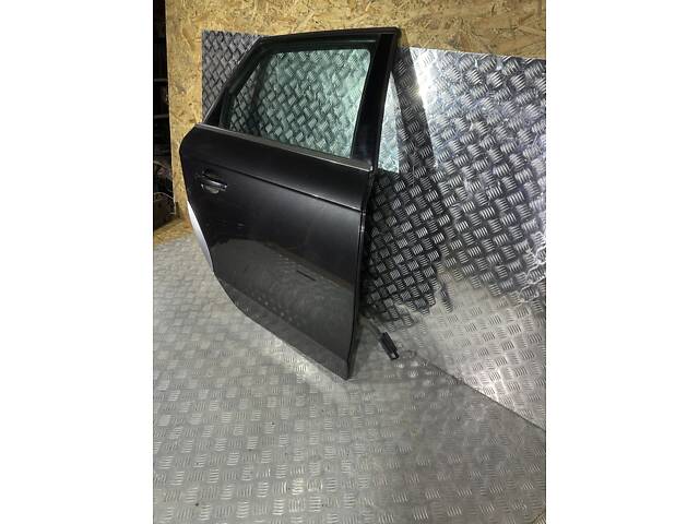Дверь задняя правая дверь голая Audi A4 B8 2009 - 2015 (задняя правая дверь голая бу) черная и серая - Фото 5