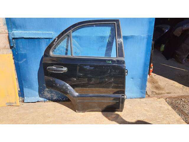 Дверь задняя правая дверь голая Kia sorento 2002 - 2009 разные цвета (задняя правая дверь голая бу) - Фото 1