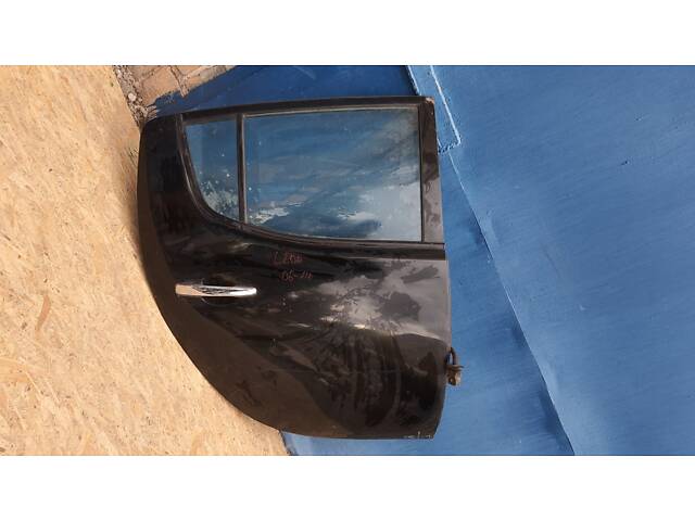 Дверь задняя правая дверь голая Mitsubishi L200 07 - 2015 (задняя правая дверь голая бу) - Фото 1