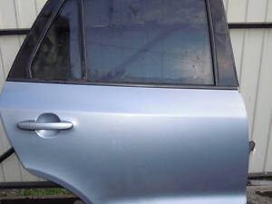 Двері задня права Hyundai Santa Fe II 2006-2009г.в. бірюза Дорістайл