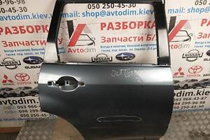 Дверь задняя правая серая Mitsubishi Outlander 1 MR954672