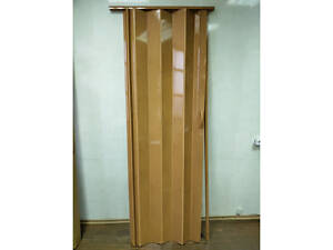 Двері гармошка під будь-які розміри, Більше 8 кольорів. Міжкімнатні двері гармошка. колір Сосна, 60,70,80.