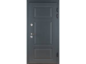 Двери входные Ваш Вид Канна Краска двухцветные RAL 7016/Бетон кремовый 850,950х2040х100 Л/П