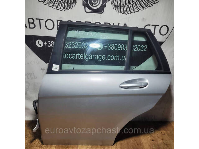 Дверь задняя левая универсал Mercedes C-class (W204) 2007-2015 A2047302300 - Фото 3
