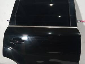 Двері задні/праві в зборі, зі склом, чорний колір (пошкоджена є вмятина та подряпина) Audi Q7 2010-2015)