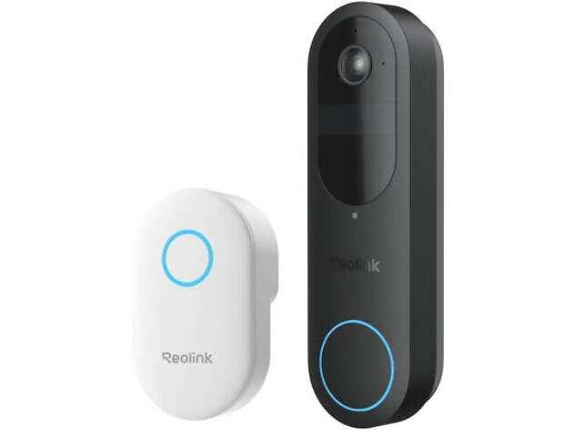 Дзвінок дверний Reolink Video Doorbell Wi-Fi/АКБ (D340B) - Фото 1