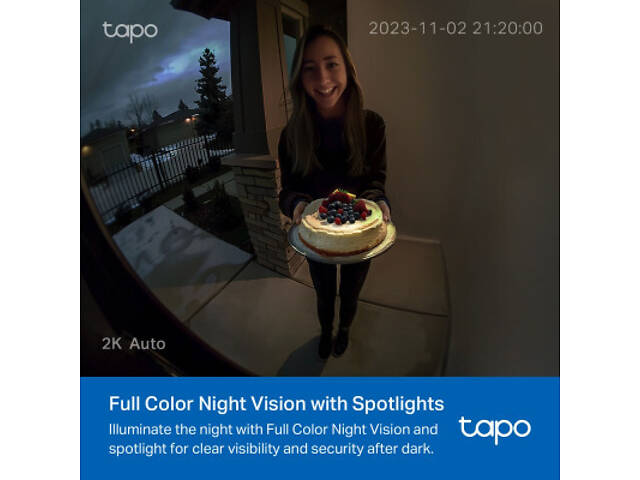 Дверний дзвінок TP-Link Tapo D210 (TAPO-D210) - Фото 3