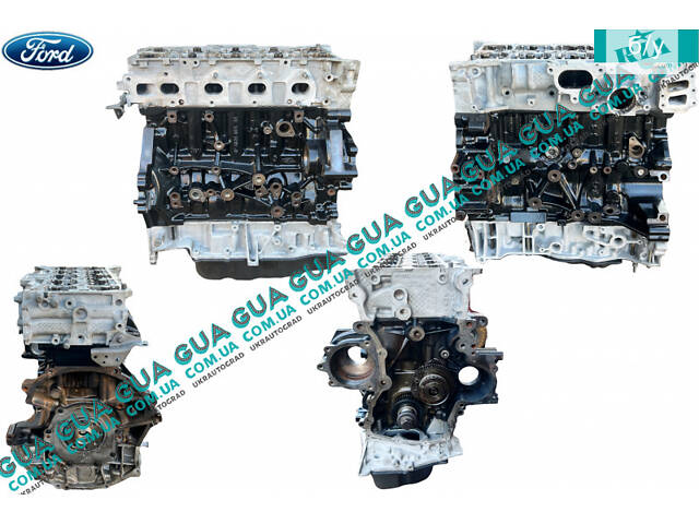 Двигатель ( мотор без навесного оборудования ) EURO 6 ecoblue BJFB Ford / ФОРД TRANSIT ( CUSTOM ) 2013- / ТРАНЗИТ (КАСТО
