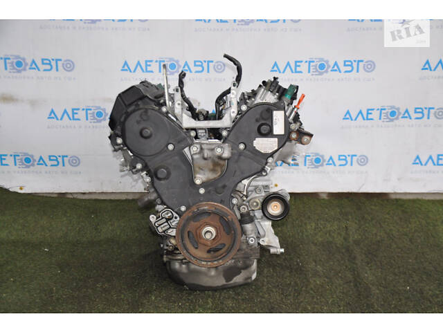 Двигатель Acura TLX 15-19 3.5 124k, топляк, крутит, компрессия 6,6,6,5,6,6