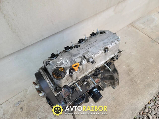 Двигатель голый D16V1 бензин 1.6 16v на Honda Civic 7 VII 1999-2006 год - Фото 5