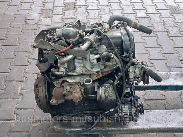 Двигатель Л200 мотор двигун Mitsubishi l200 2.5td 1998-2006 4D56 - Фото 2